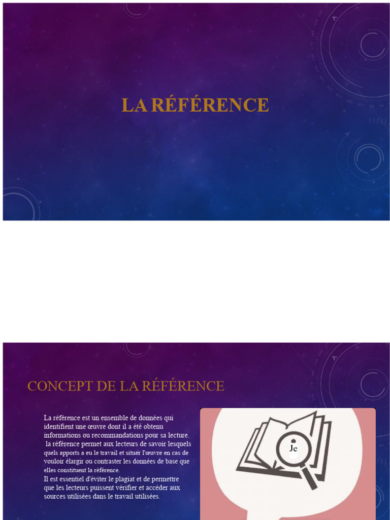 Guide sur l'élaboration des références | PDF | Internet | Internet et Web