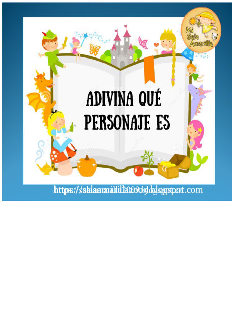 Riddles of Story Characters | PDF