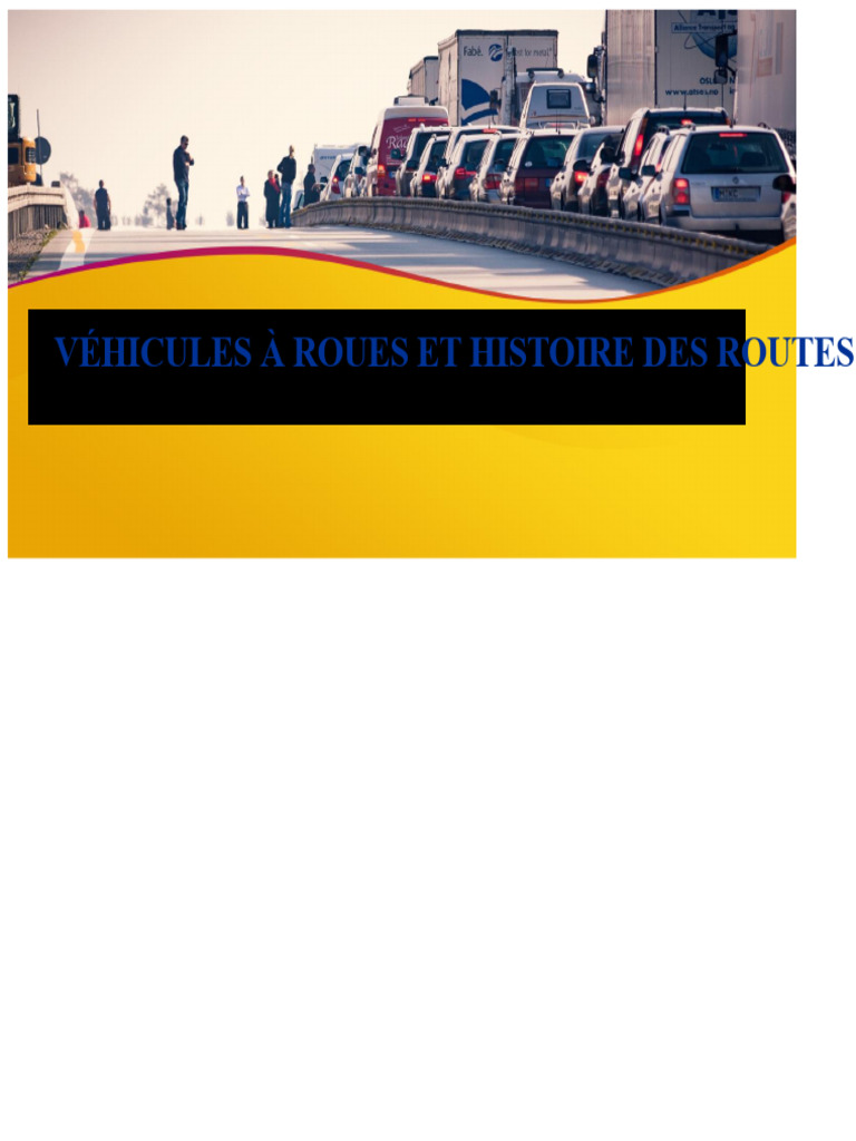 Histoire des véhicules à roues et routes | PDF | Roue | Char