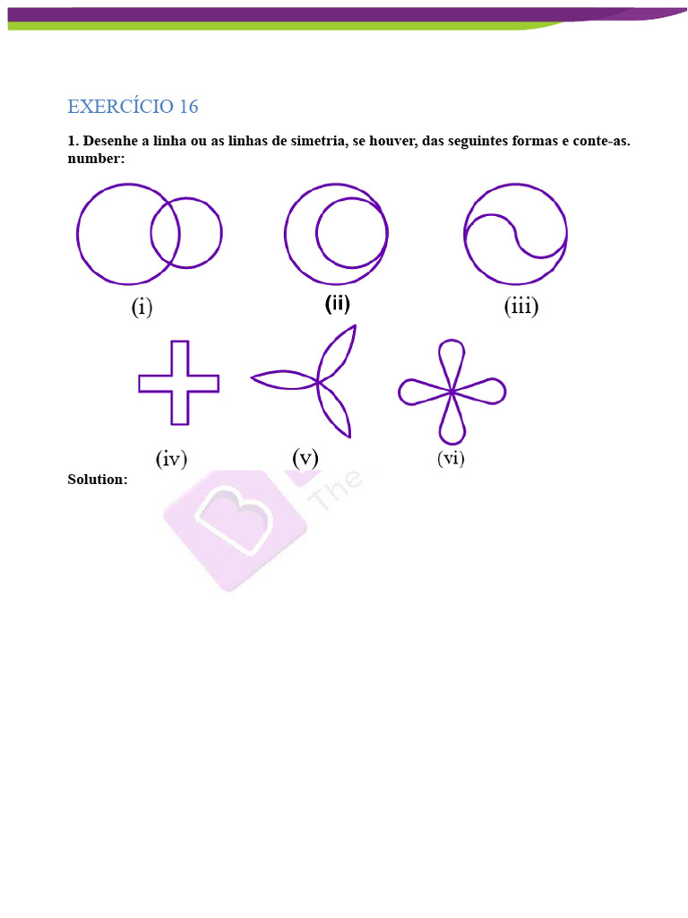 Simetria e Construção de Figuras Geométricas | PDF | Triângulo | Física ...