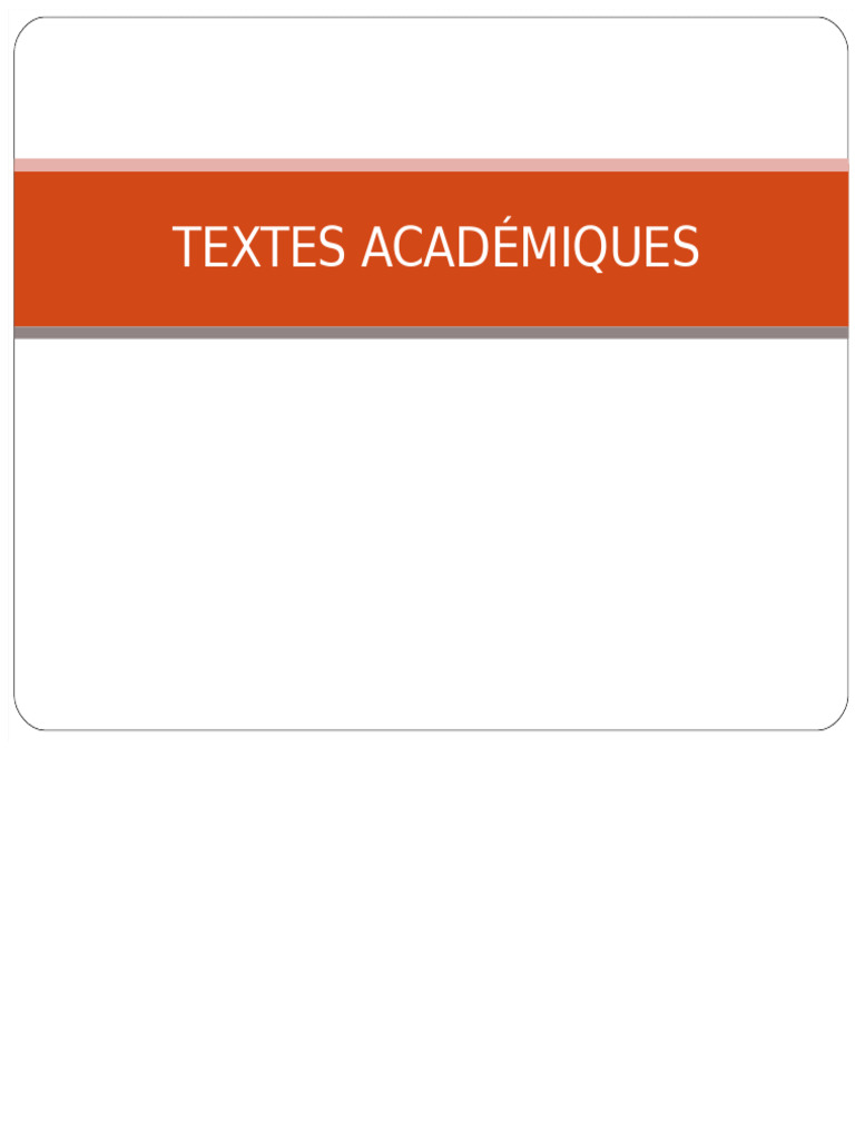 Guide des Textes Académiques | PDF | Guillemet