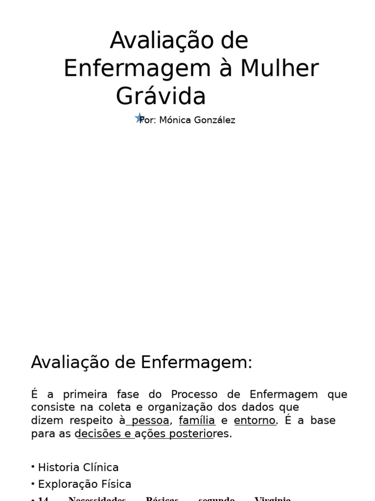 Avaliação de Enfermagem na Gravidez | PDF | Gravidez | Anemia
