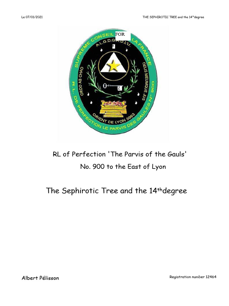 Understanding the Sephirotic Tree in Freemasonry | PDF | Kabbalah ...