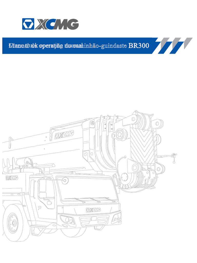 BR300 Operation Manual (Crane) PDF | PDF | Crane (Machine) | Clay