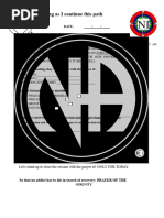 NA Group Meeting Format Template | PDF | Psychiatric Rehabilitation ...