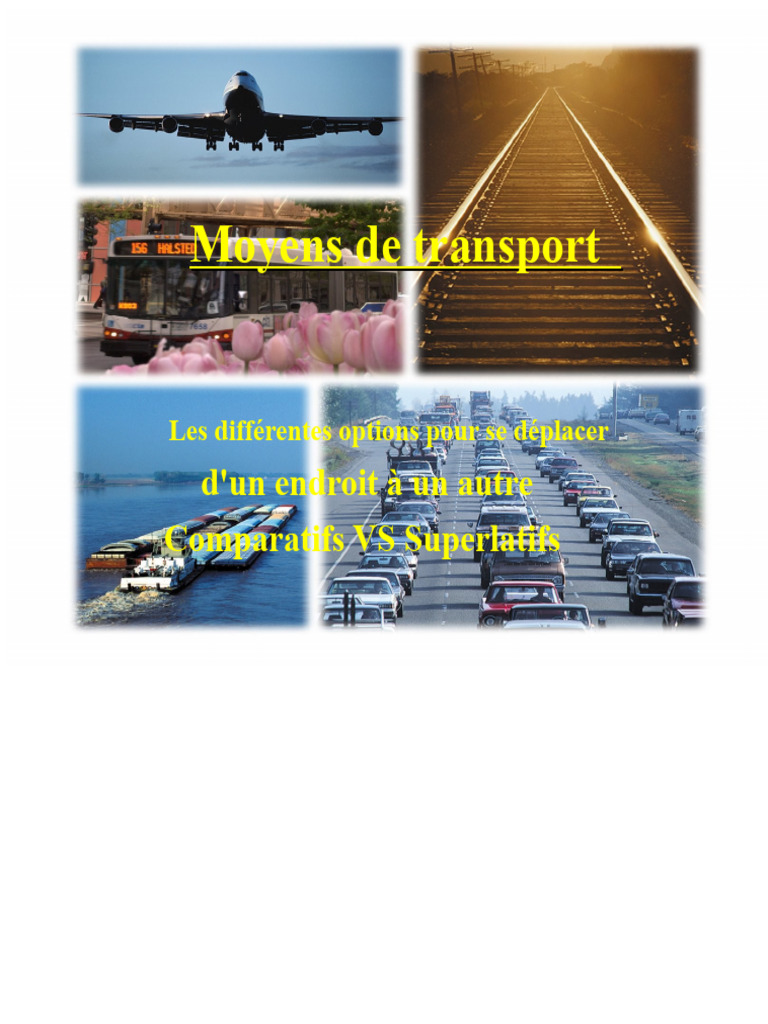 Comparaison des moyens de transport | PDF | Biodiversité ...