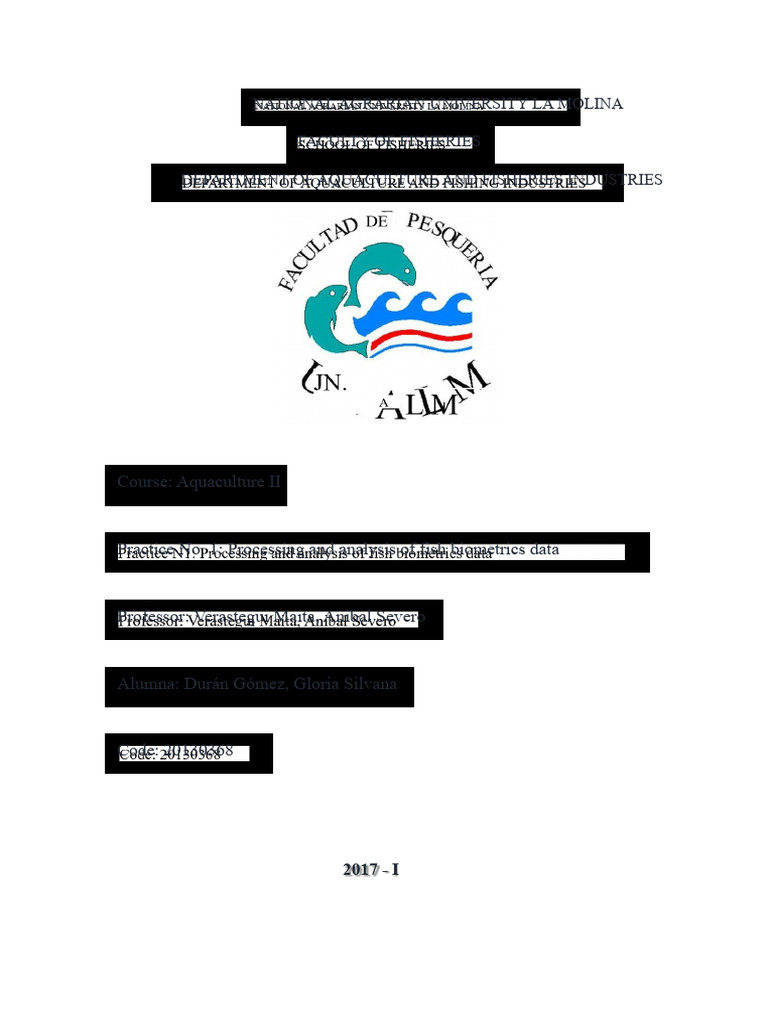 Fish Biometric Analysis in Aquaculture | PDF | Aquaculture