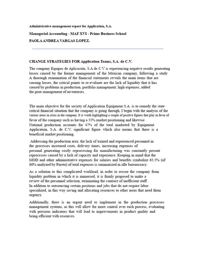 Final Report Case Study - Resurrecting A Corpse - Paola Andrea Vargas ...