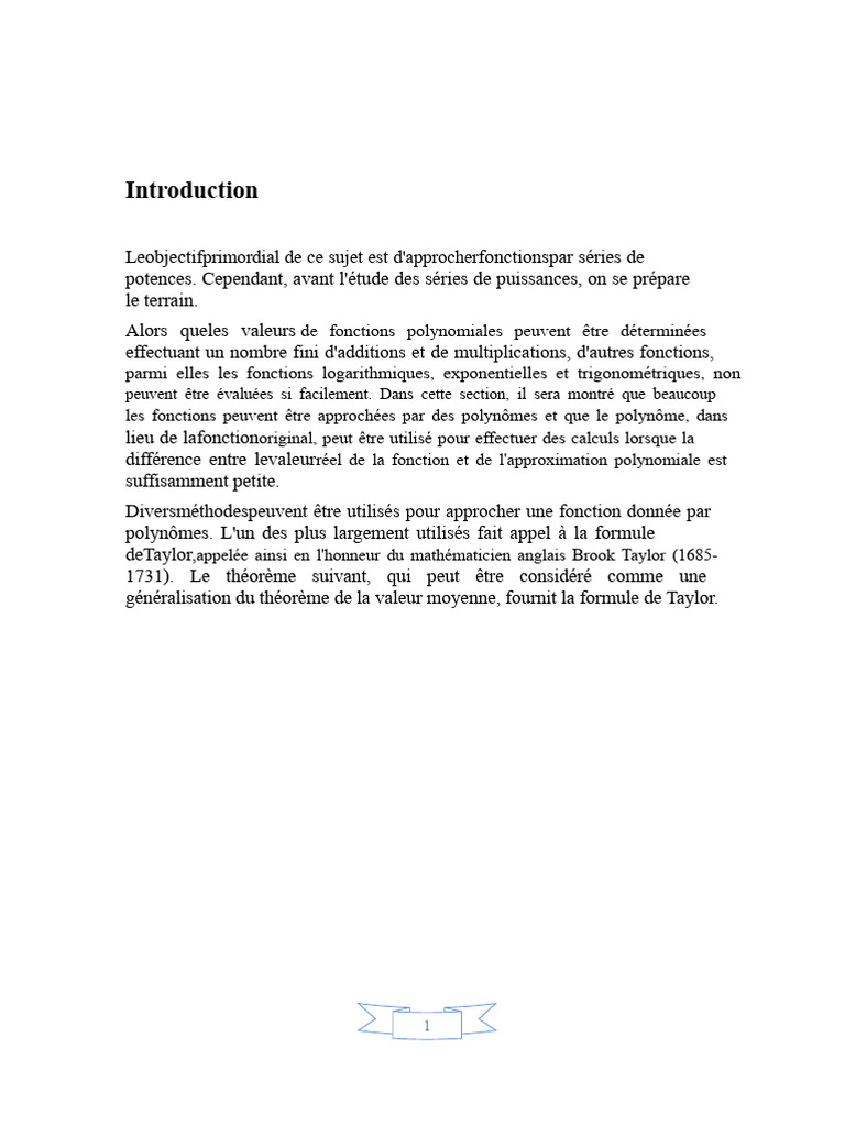 Approximations polynomiales et Taylor | PDF | Fonction (Mathématiques ...