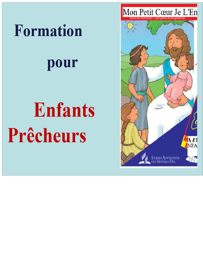 Formation des Enfants Prédicateurs | PDF | Homélie | Jésus