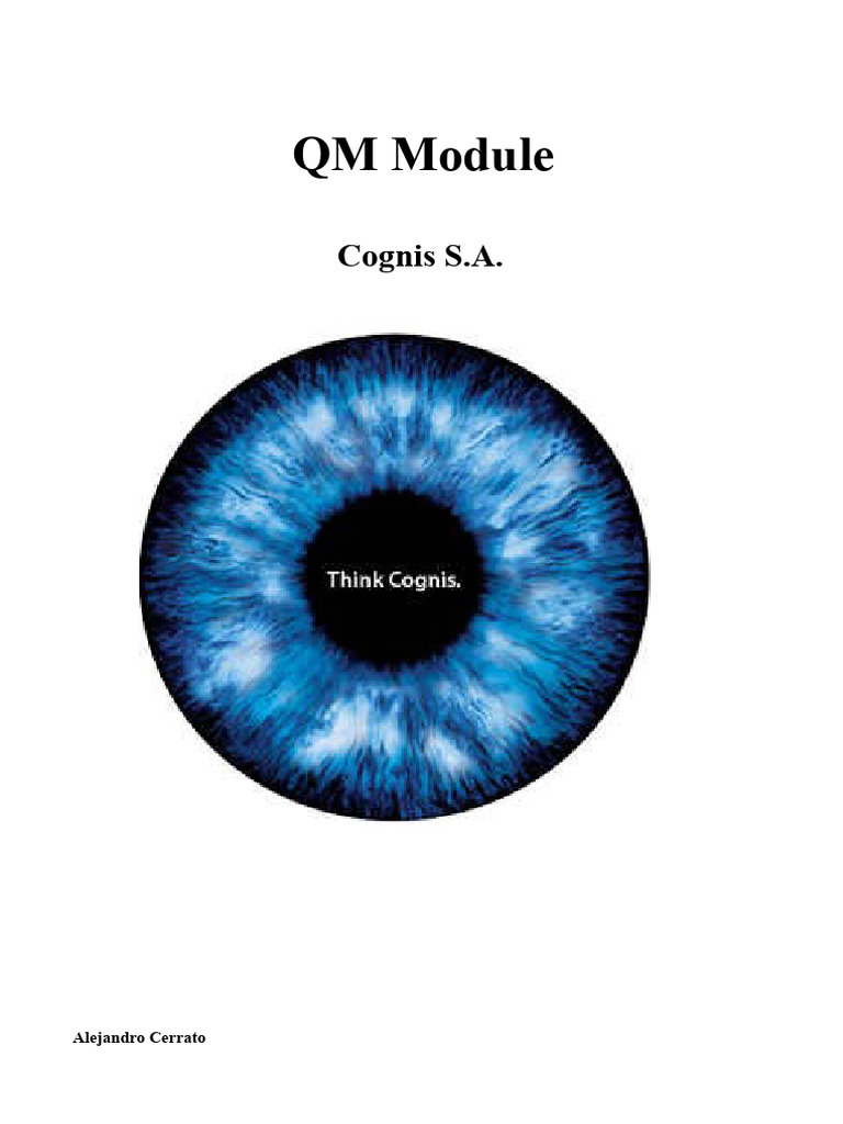 SAP QM Module Manual Overview | PDF