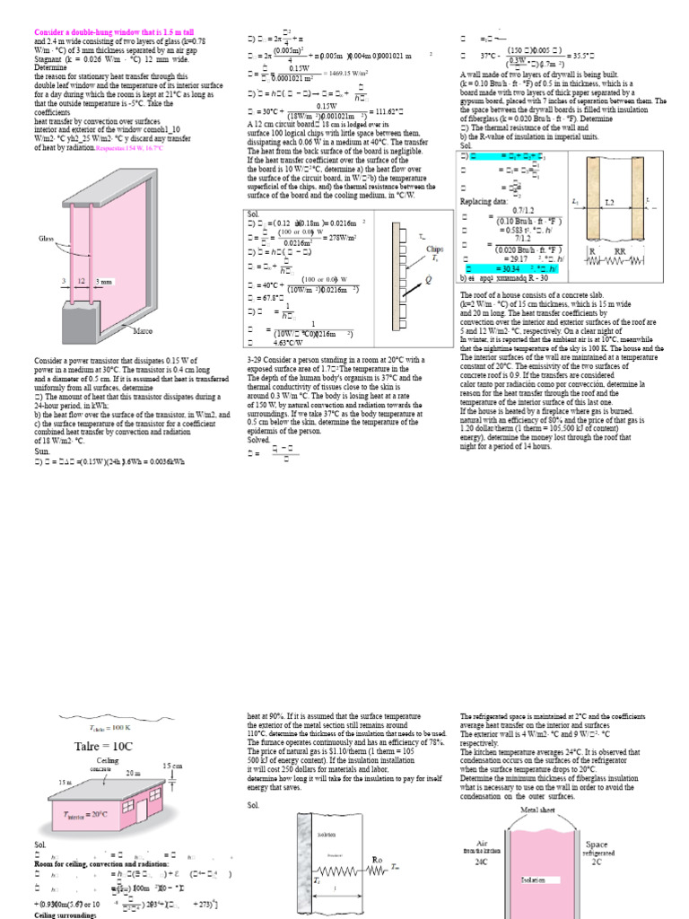 Heat Transfer Analysis of Building Materials | PDF | Heat Transfer ...