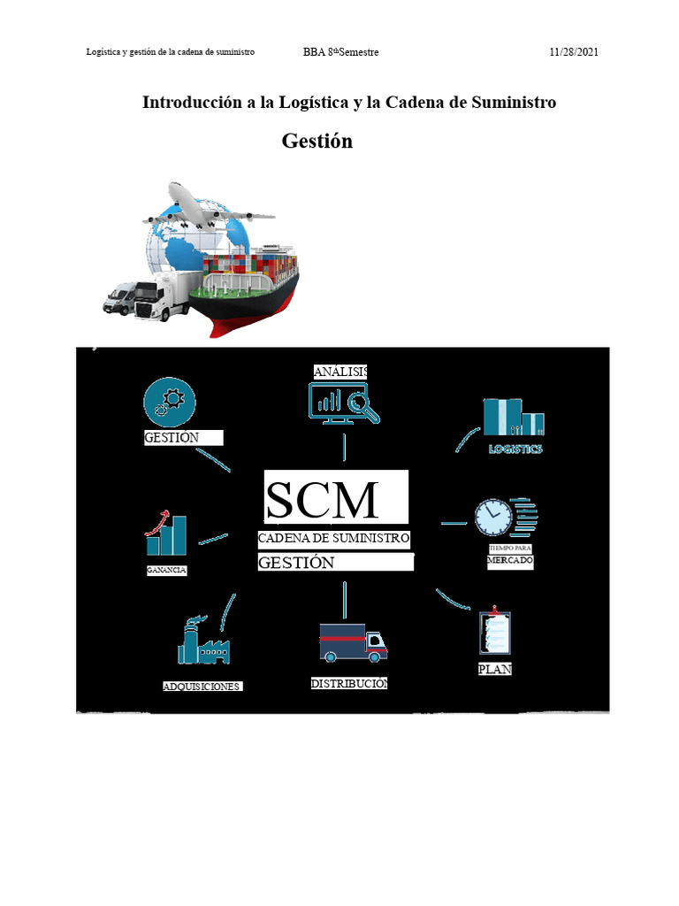 Logística y Gestión de la Cadena de Suministro | PDF | Logística ...