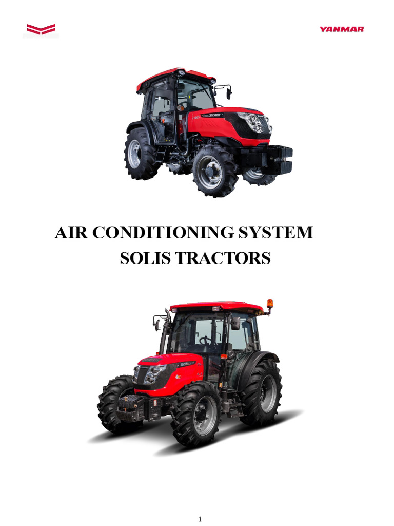 Solis Tractors Air Conditioning Guide | PDF | Thermostat | Pressure ...