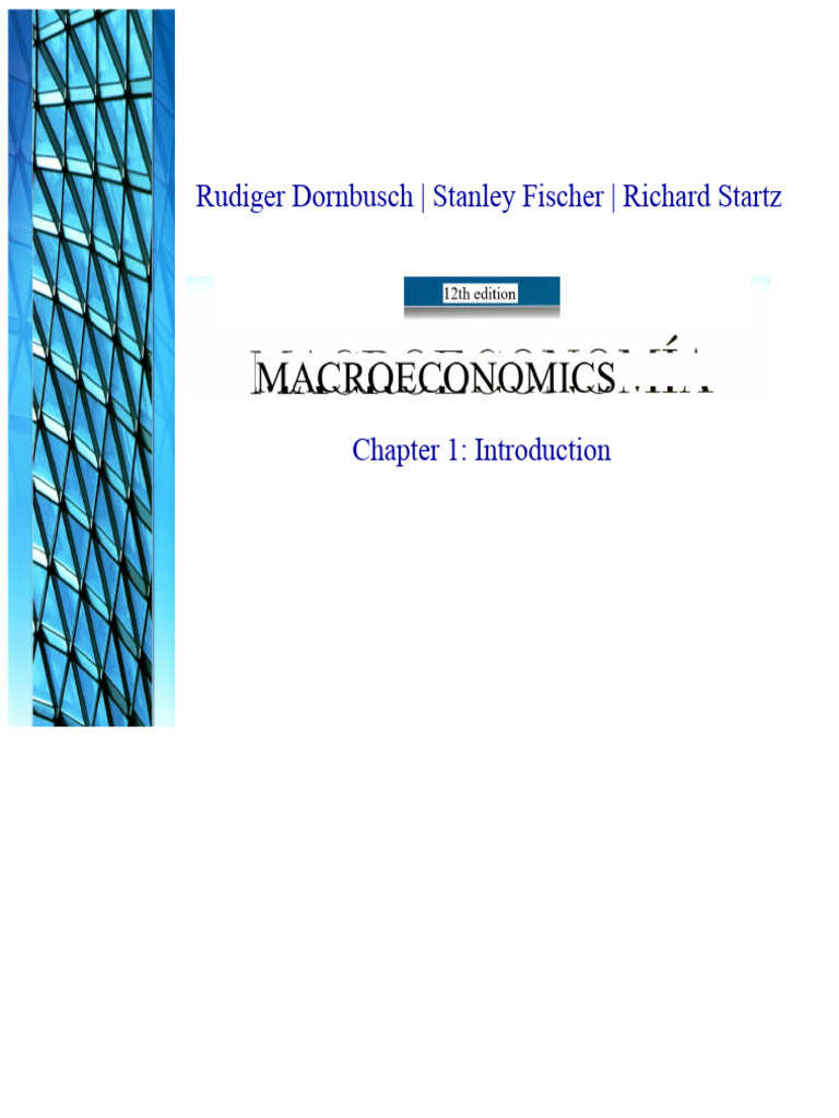 MACRO Chapter 1 Introduction | PDF | Macroeconomics | Supply And Demand
