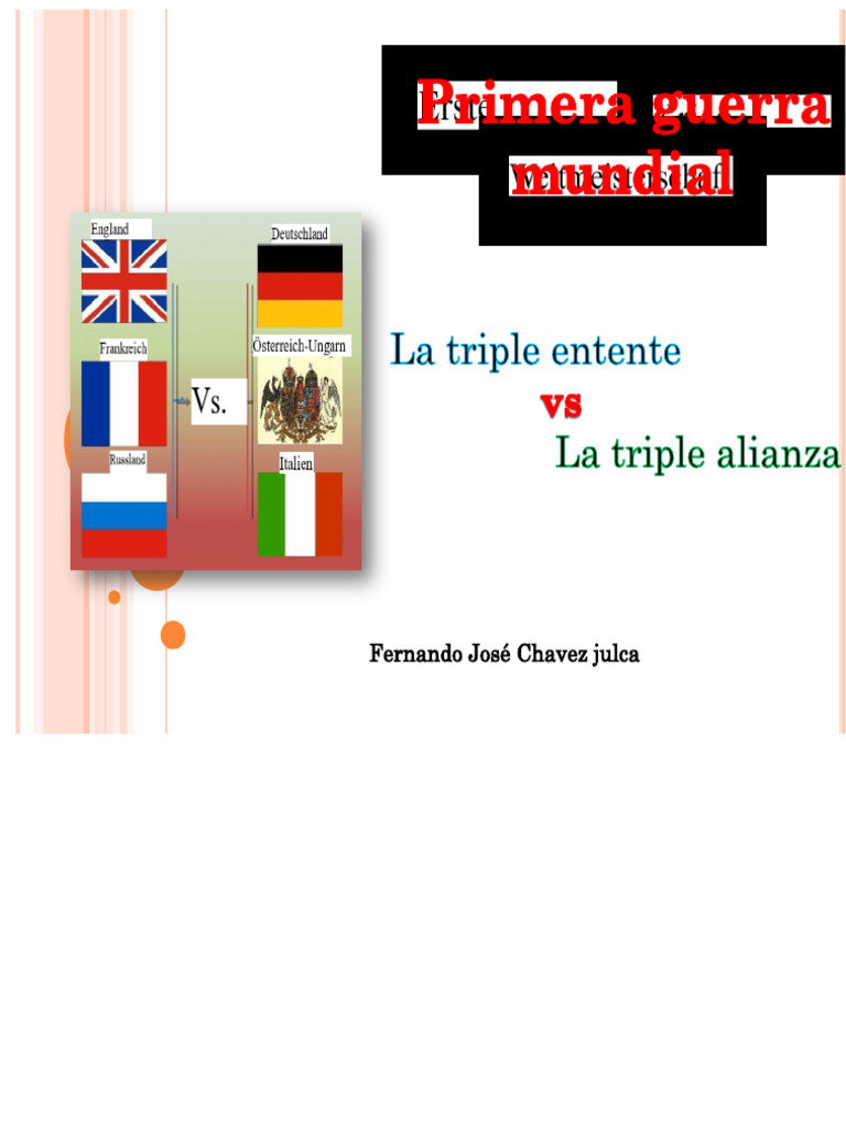 Triple Entente | PDF