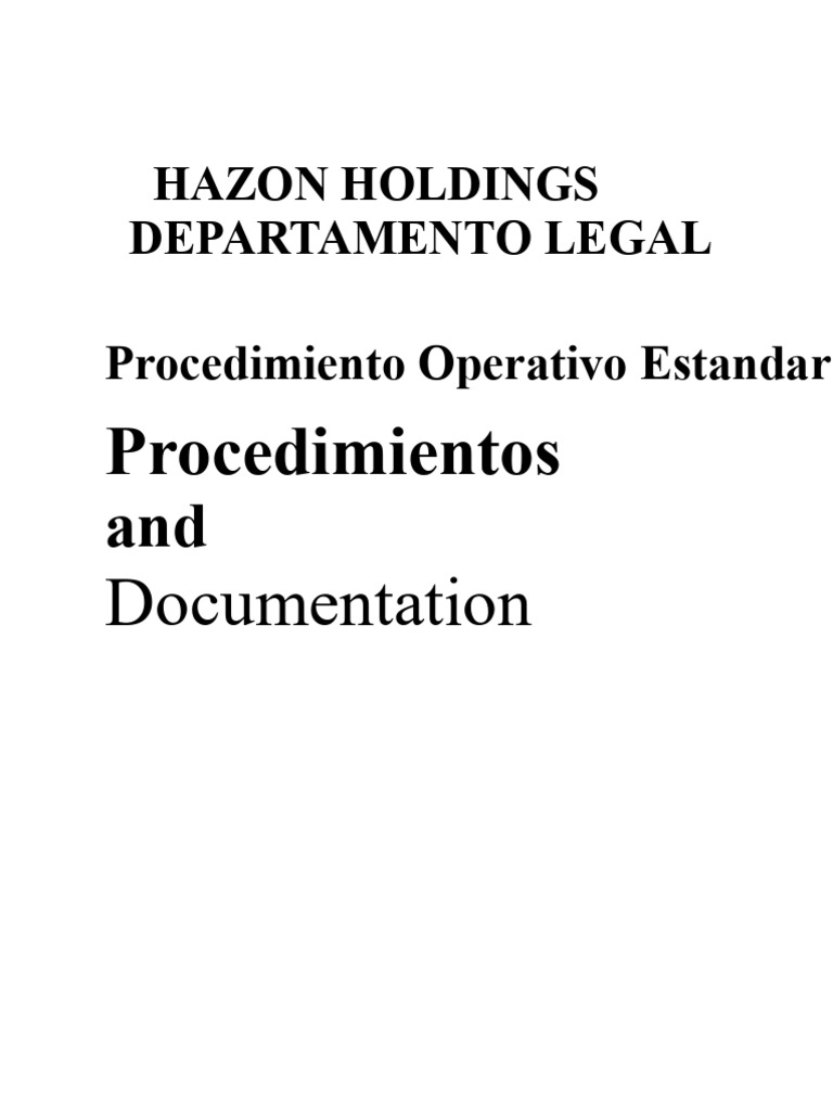 Procedimientos Legales de Hazon Holdings | PDF | Economias | Derecho ...
