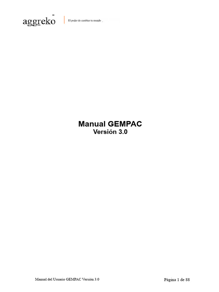 GEMPAC Manuel de Usuario Versión 3 PDF | PDF | Relé | Componentes