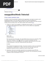 Download SnappyHexMesh Tutorial by cheche64 SN96673260 doc pdf