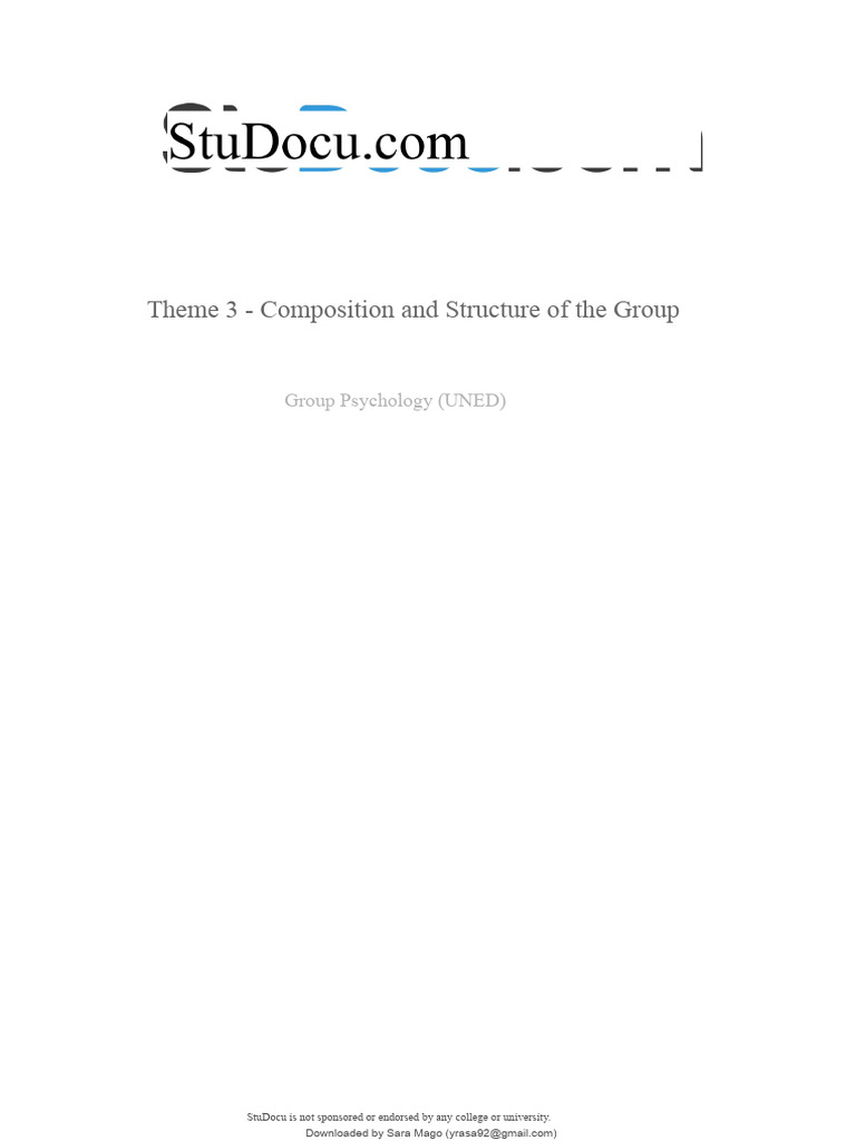 Group Composition and Structure Insights | PDF | Deviance (Sociology ...