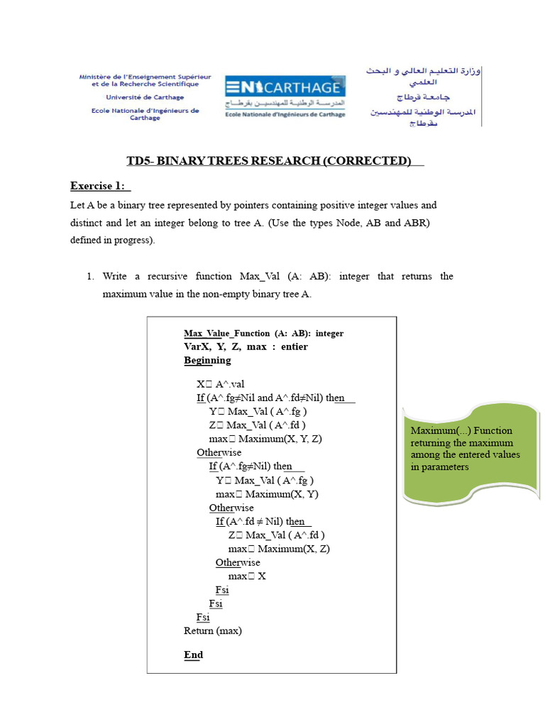TD_ABR-Corrected | PDF | Algorithms And Data Structures | Computer ...