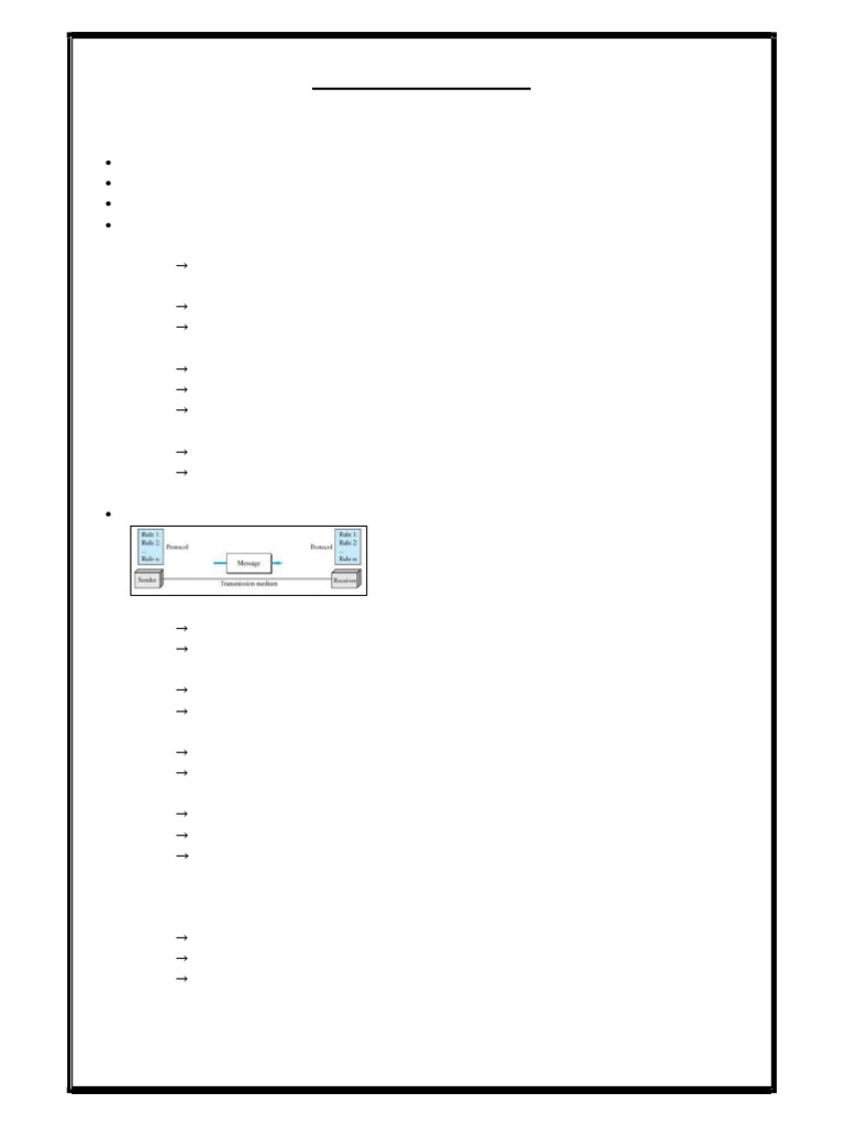 Data Communication and Protocols Explained | PDF | Computer Network ...