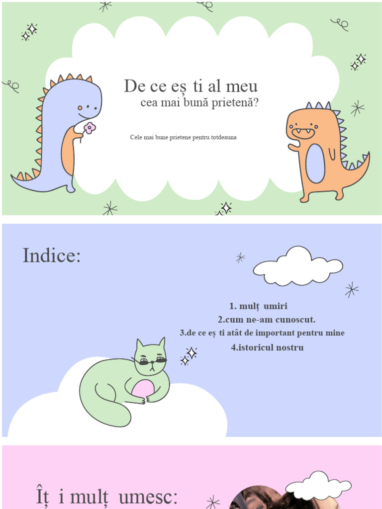 Decee Ti Al Meu: Cea Mai Bună Prietenă? | PDF