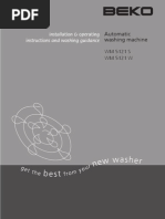 Download Beko WM5121 by cuturas SN96675825 doc pdf