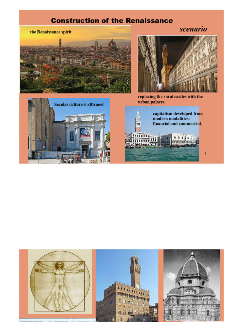Renaissance Architecture: Key Features and Innovations | PDF ...