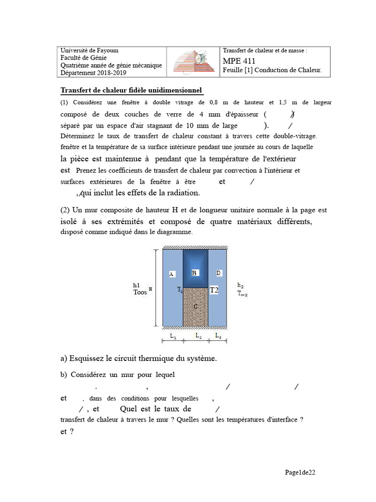 Transfert de chaleur en génie mécanique | PDF | Chaleur | Transfert ...