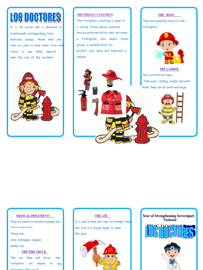 Essential Firefighter Gear and Tools | PDF | Firefighter | Fire Engine