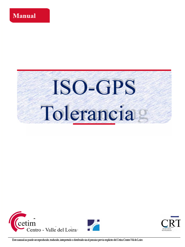 Manual de Tolerancias ISO-GPS | PDF | Dimensión | Geometría