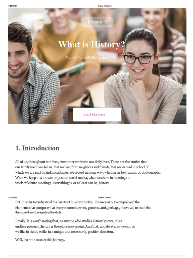 Understanding the Foundations of History | PDF | Methodology | Knowledge