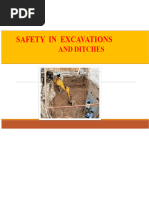 Trench Excavation Work Procedure | PDF | Trench | Clay