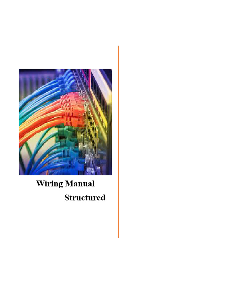 Structured Cabling Wiring Manual | PDF | Electrical Equipment ...