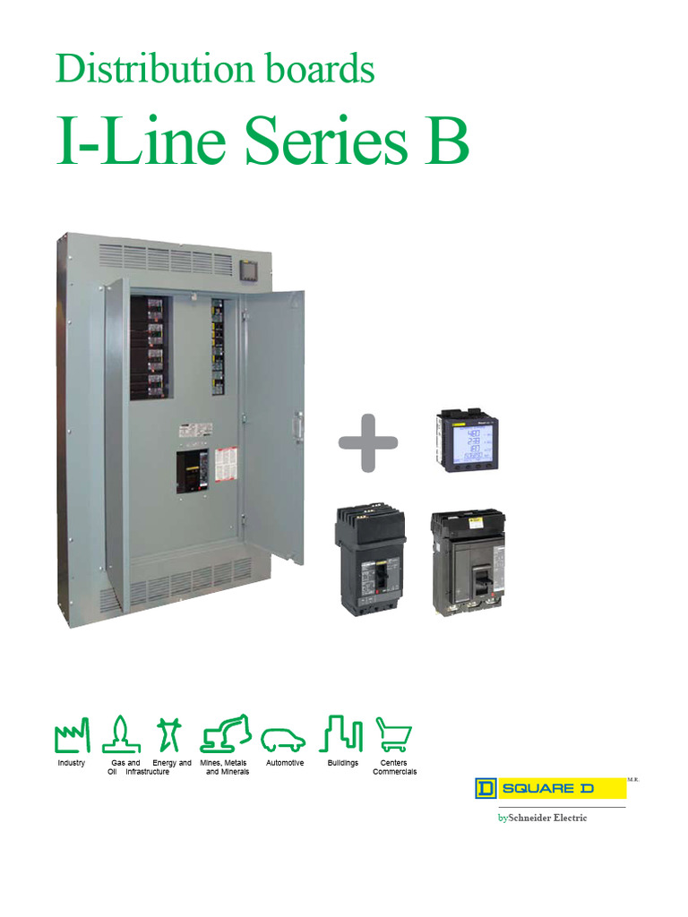 I-Line Series B Distribution Boards Overview | PDF | Electromagnetism ...