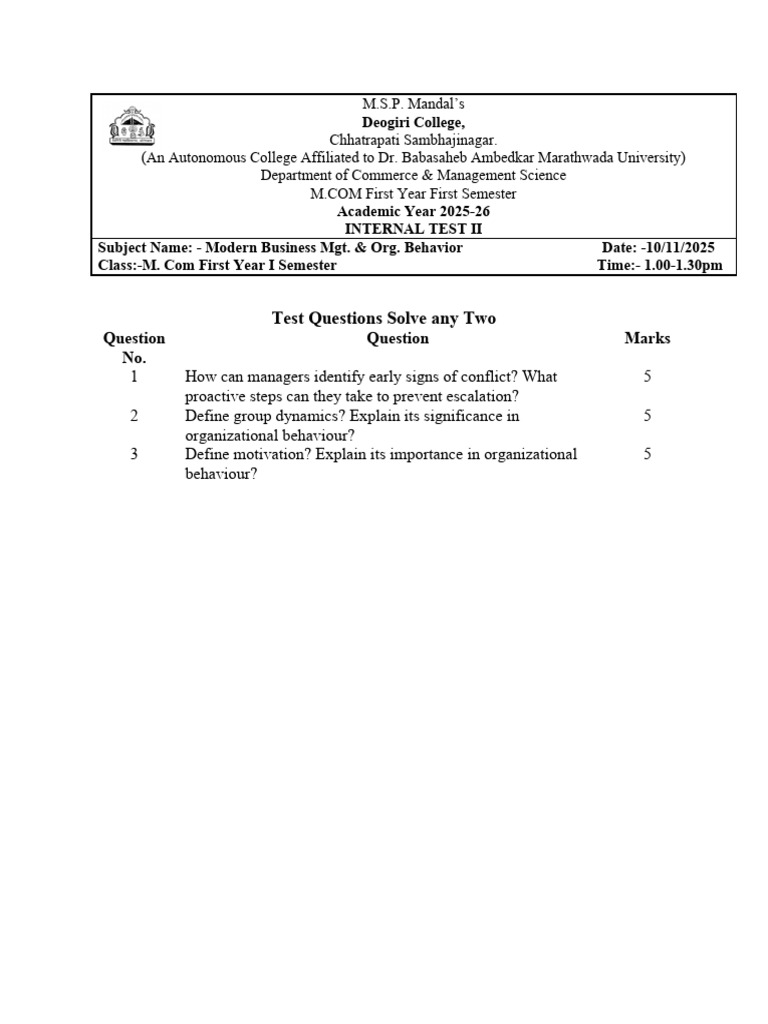 MBOB | PDF