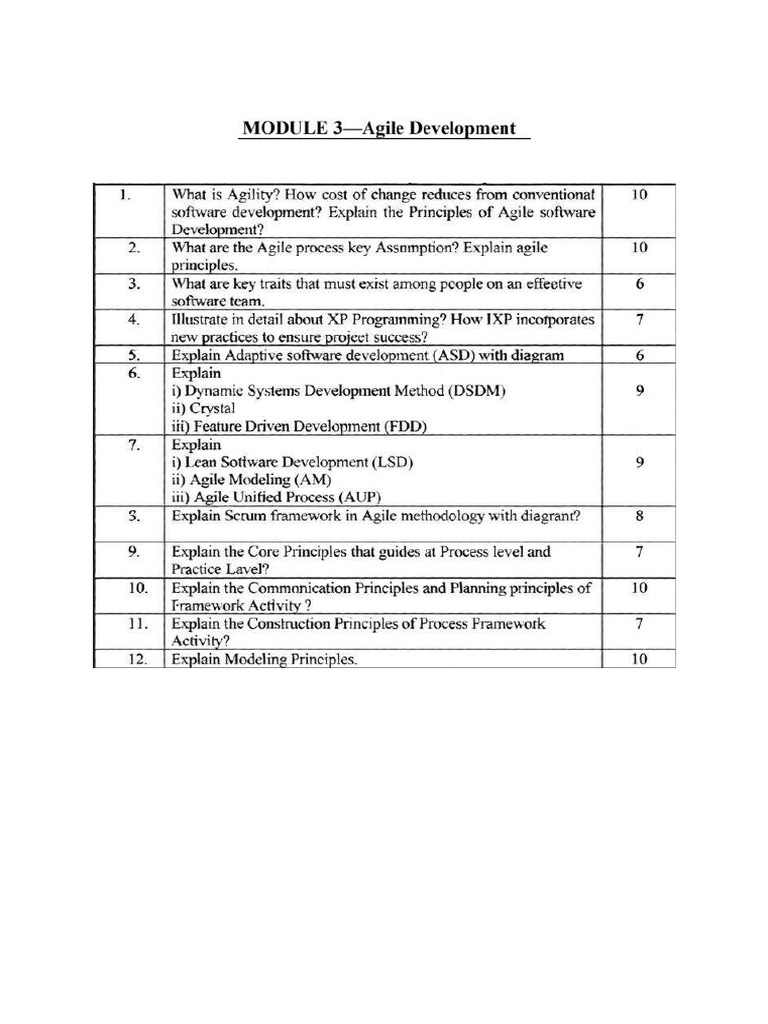 Mod 3 4 5 QB | PDF