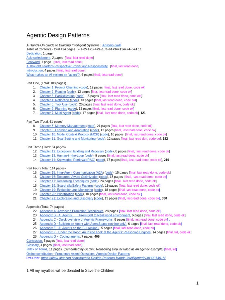Agentic Design Patterns for AI Systems | PDF | Computing