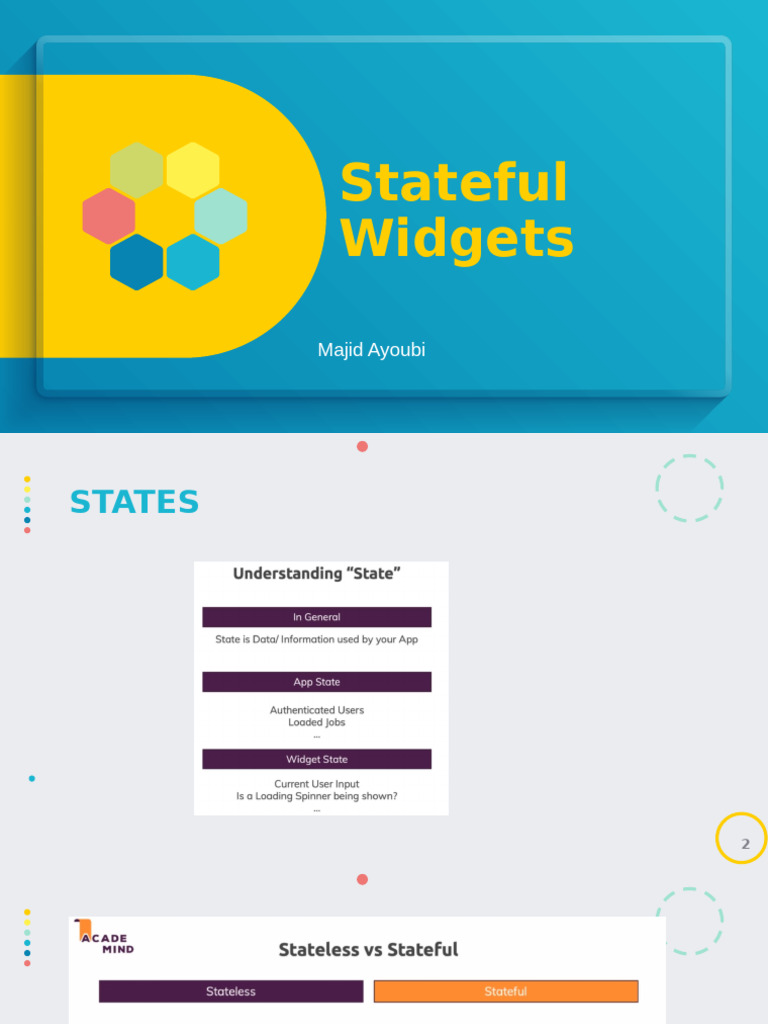 Lecture 5 Stateful Widgets_095133 | PDF