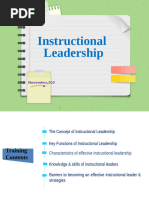 Spotlight Paper Instructional Leadership | PDF | Teachers | Leadership