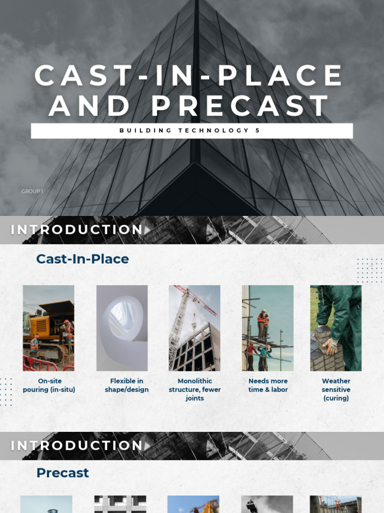 Cast-In-Place vs. Precast Building Methods | PDF | Precast Concrete ...