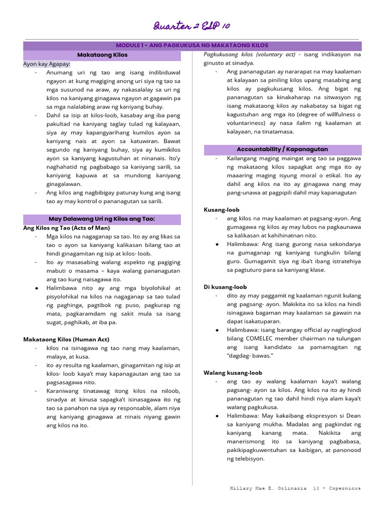 ESP q2 | PDF