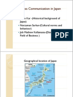 Business Communication in Japan Business Communication in Japan Business Communication in Japan Business Communication in Japan