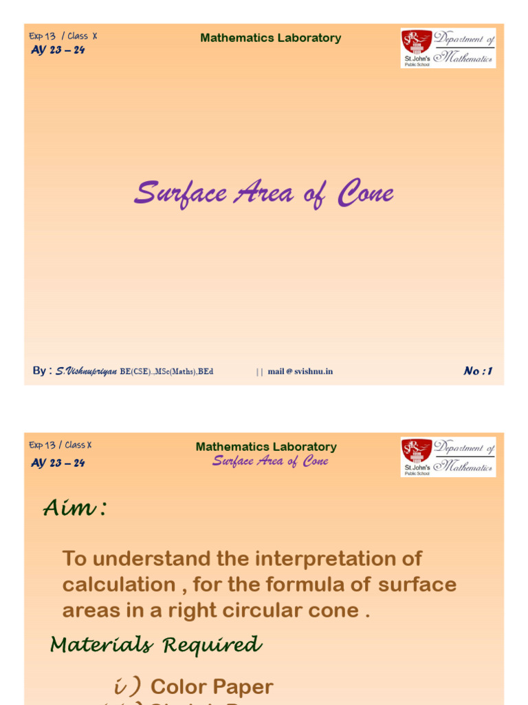 Class 10 AY23 Exp 13 | PDF