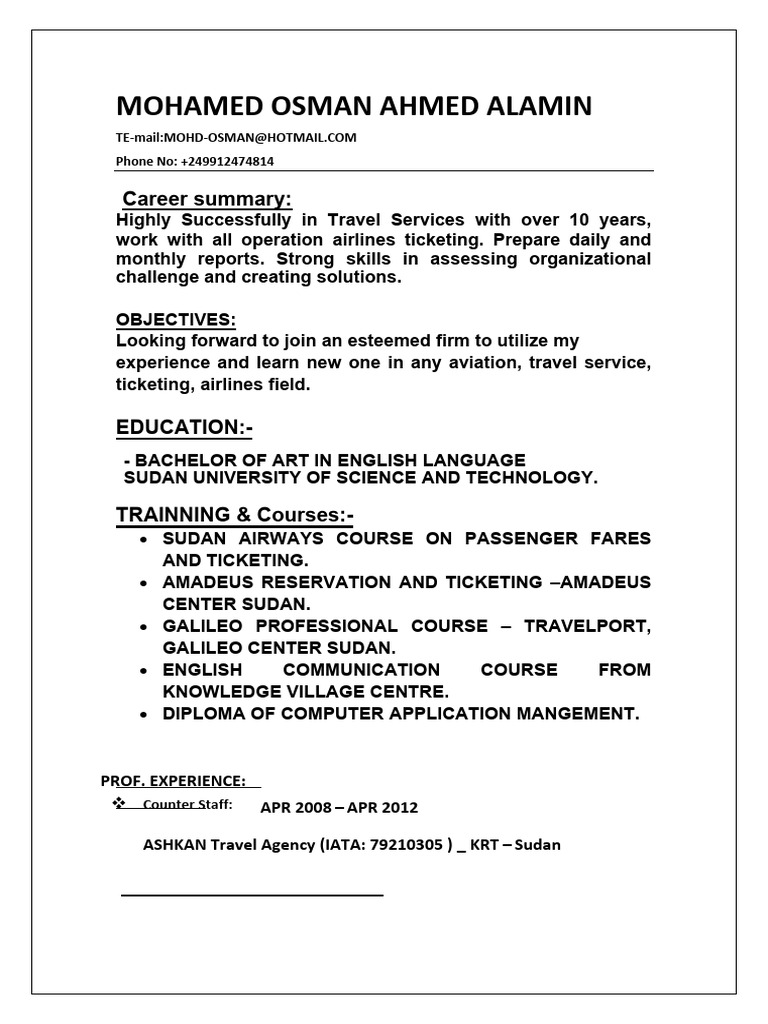 M.osman CV | PDF