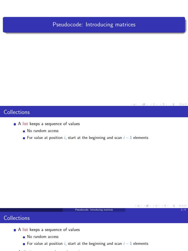 Lecture 9.2 - Introduction to Matrices and Implementation of Matrix ...