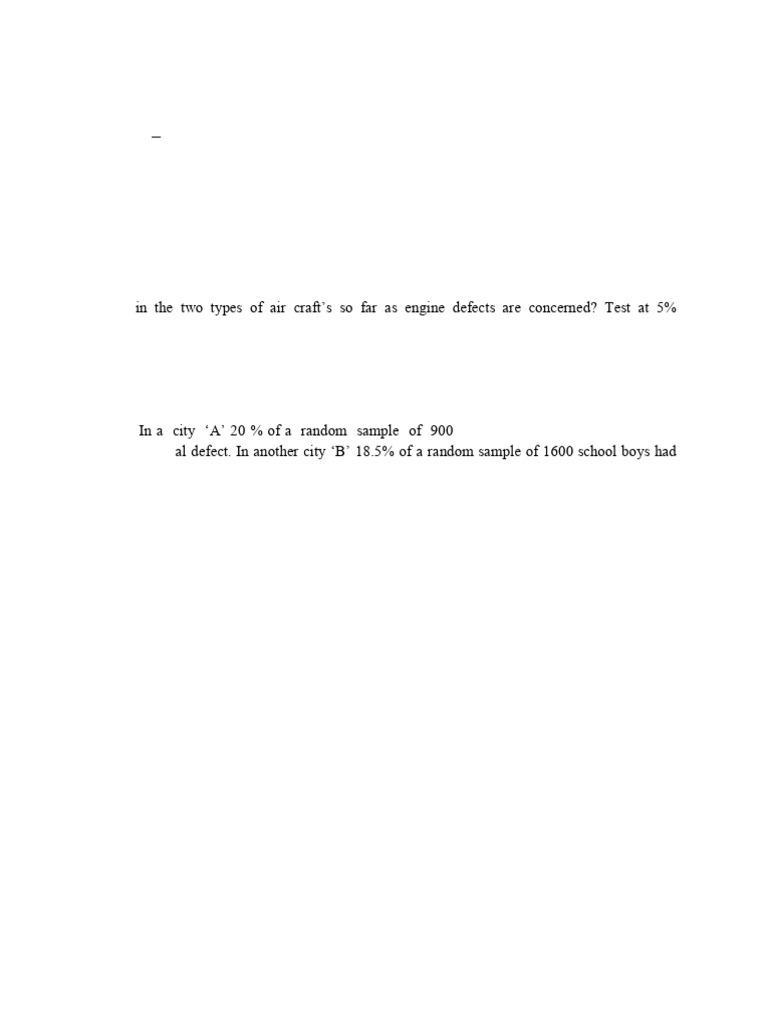 Statistical Inference Concepts and Tests | PDF | Statistical ...