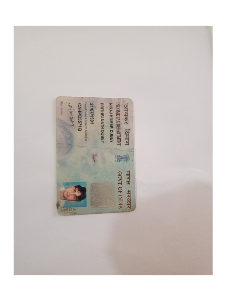 Pan Card Niraj | PDF