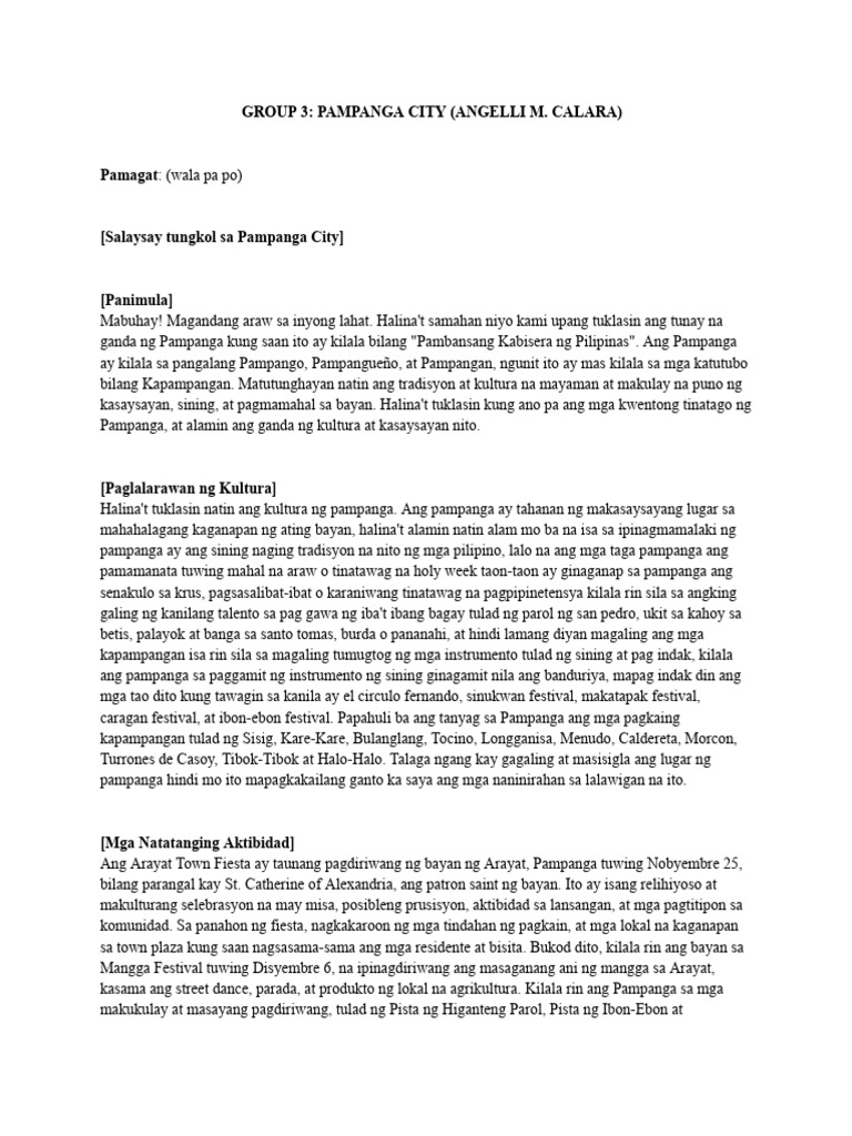 Promotional Video Script | PDF